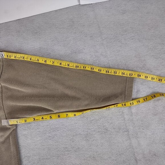 Express Cotton Blend Tricot Tan Sweater (Size Large) & Skirt (Size Medium) Set - Picture 10 of 16